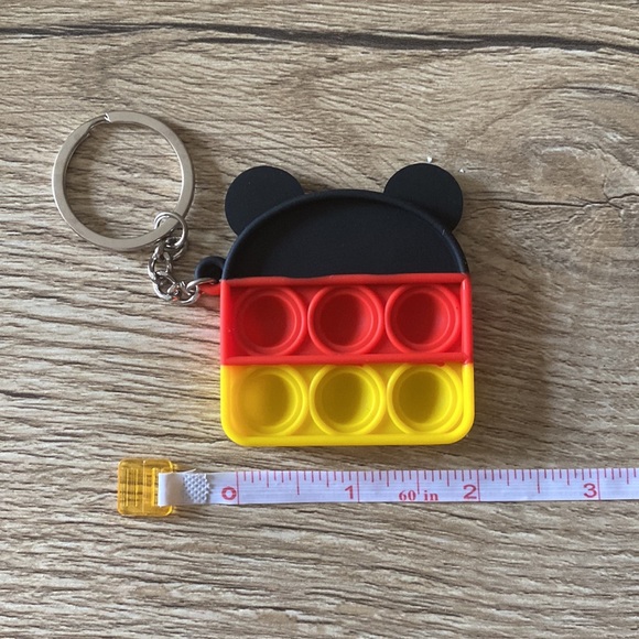 Fidget pop it Keychain (Mickey) - Picture 2 of 2